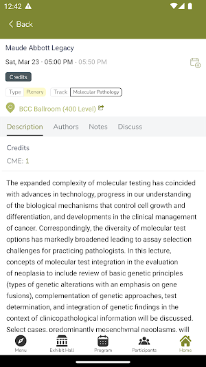 USCAP 2024 Annual Meeting Screenshot 3