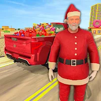 Santa Dad Gift Delivery Game