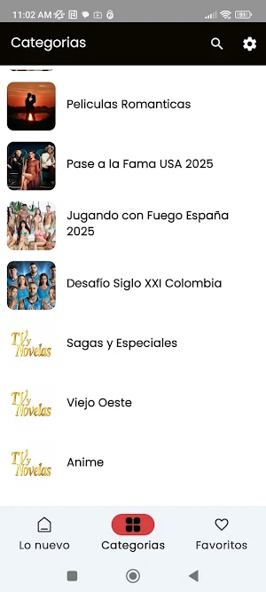 Tv y Novelas Screenshot 1
