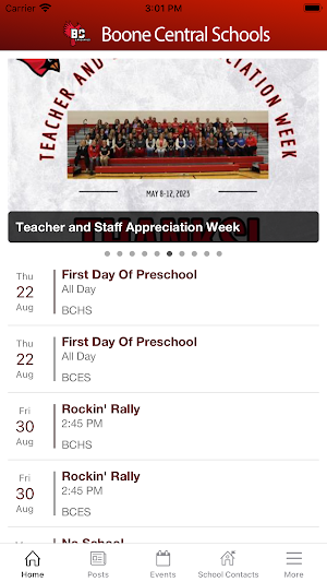 Boone Central Schools Screenshot 0