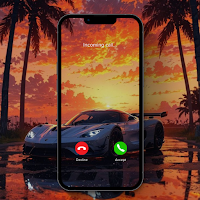 Hypercar Sunset Wallpaper 4K