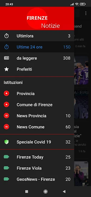 Firenze notizie Screenshot 0