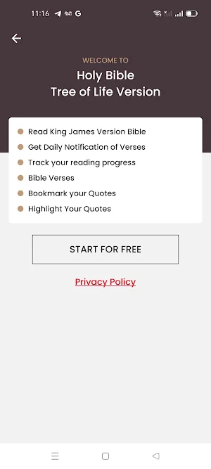 TLV Bible App -  Offline Bible Screenshot 0