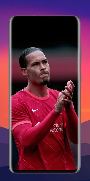 Virgil van Dijk 4K Wallpaper Screenshot 2