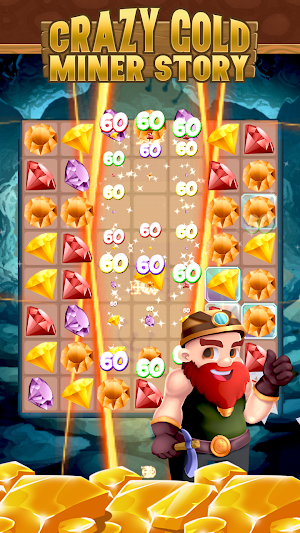Ultimate Gold Rush: Match 3 Screenshot 0