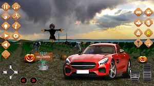 Spooky Village Halloween Drive Screenshot 0