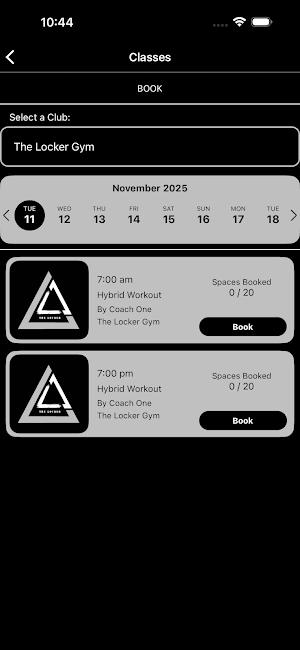 The Locker Gym Screenshot 1