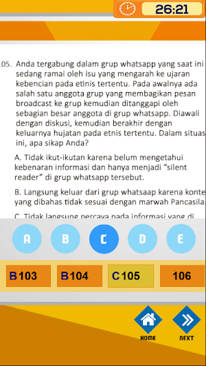 Simulasi SPMB PKN STAN 2022 Screenshot 3