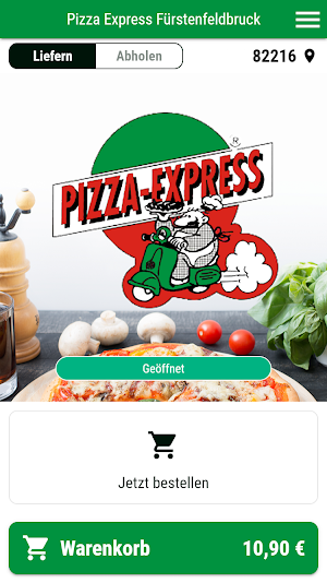 Pizza Express Fürstenfeldbruck Screenshot 0