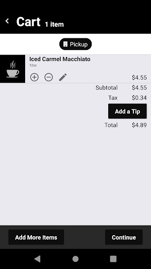 ZOOKS Coffee Bar Screenshot 3
