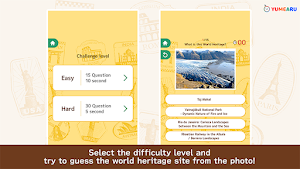 World heritage quiz Screenshot 1