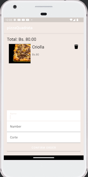OrderQuadrata Screenshot 1