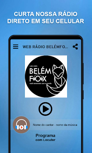 WEB RÁDIO BELÉMFOX Screenshot 1