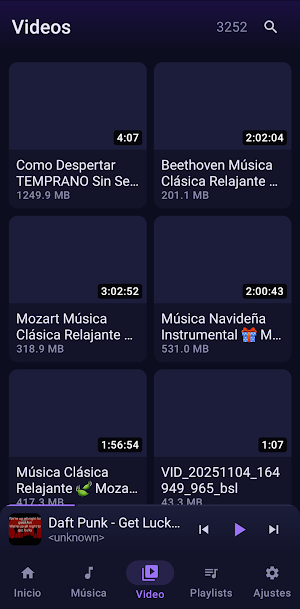 Lumora: Music & Video Player Screenshot 2