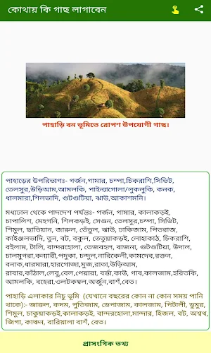 কোথায় কি গাছ লাগাবেন Screenshot 2