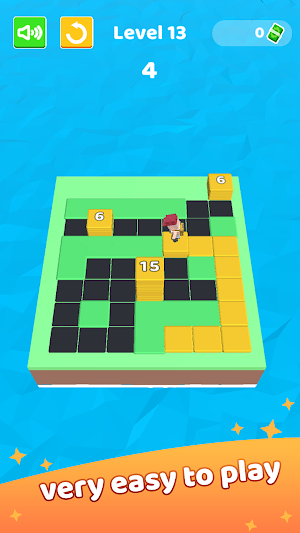 Blocks Stack Dash : Amaze puzzle fill colors 3D Screenshot 0