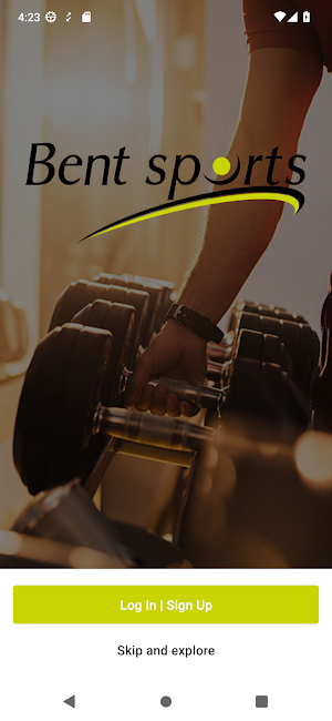 Bent sports Screenshot 0