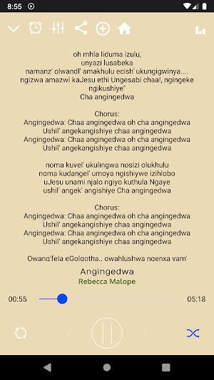Rebecca Malope All Songs Screenshot 1