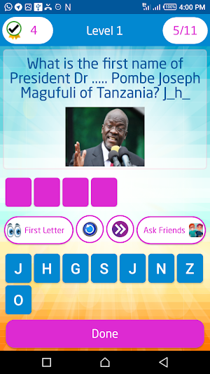 Ea Quiz - Chemsha Bongo Screenshot 1
