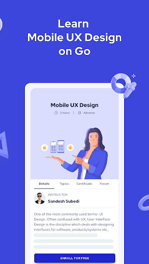 Learn Mobile UX Design - ProApp Screenshot 1