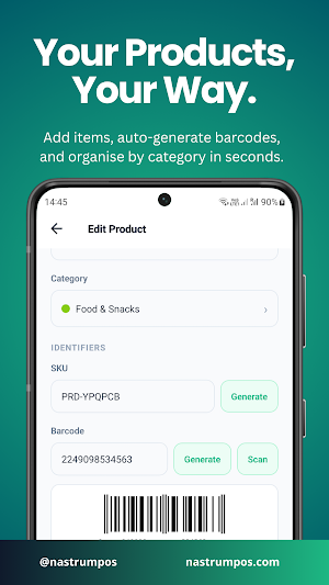Nastrum POS - Billing & Stock Screenshot 3