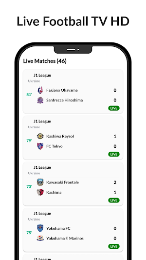 Live Football TV HD Screenshot 3
