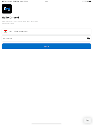 7Days Market Driver Screenshot 3