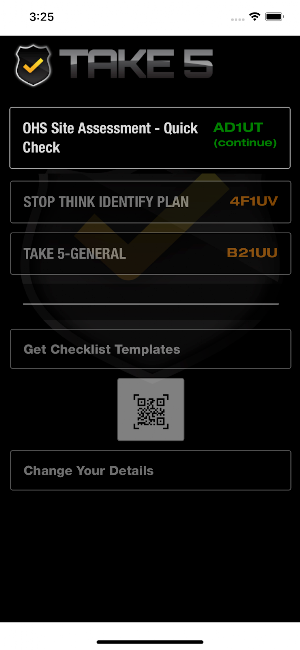Take 5 App Screenshot 0