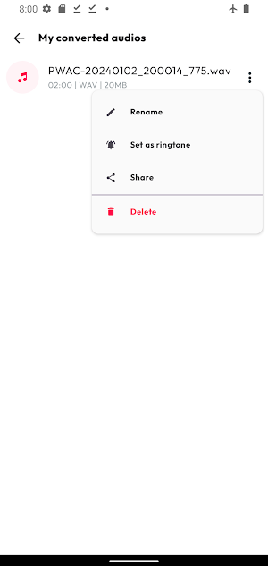 Audio Converter Screenshot 3