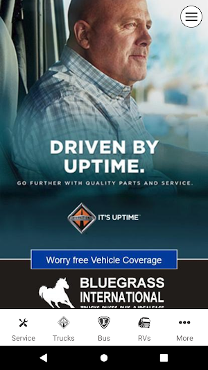 Bluegrass International Trucks Screenshot 1