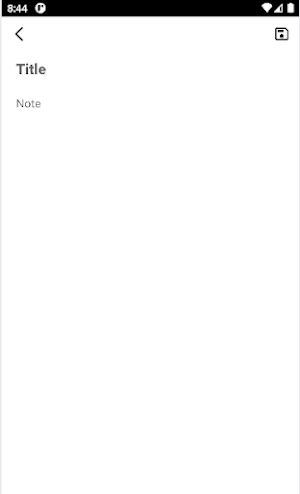 M-NotePad Screenshot 1
