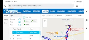 Control de Rutas y Paradas Screenshot 0
