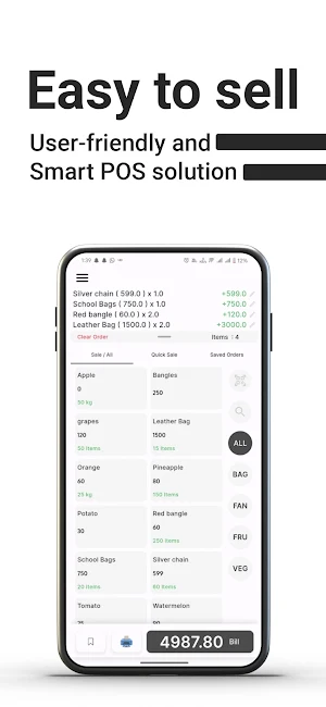 ZORA POS - Billing & Inventory Screenshot 1