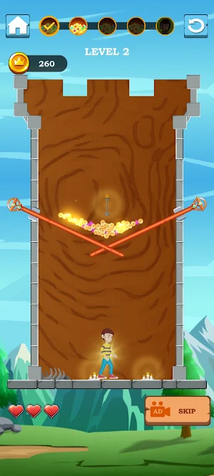 Rudra Pull Pin puzzle Screenshot 3