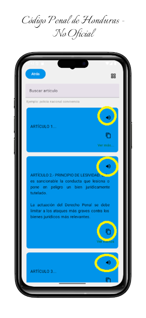 Código Penal de Honduras Screenshot 0