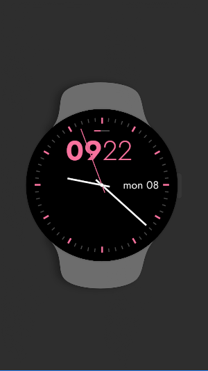 Stats Hybrid watch face Screenshot 2