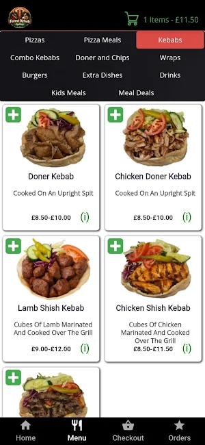 Forest Kebab House Lydney Screenshot 2