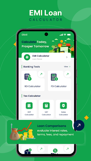 LoanPay - EMI Loan Calculator Screenshot 3