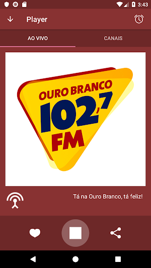 Rádio Ouro Branco FM Screenshot 2