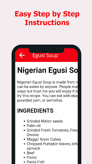 Nigerian Food Recipes Screenshot 2