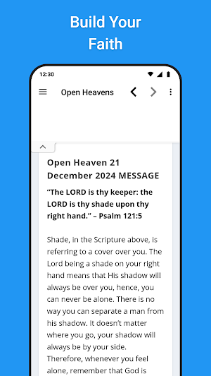 Open Heaven Devotional 2025 Screenshot 2