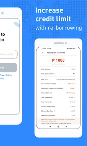 PRIMA LOAN-Online Peso Lending Screenshot 2