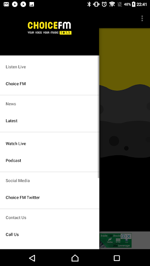 CHOICE FM SA Screenshot 3