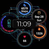 Digital Watchface D20