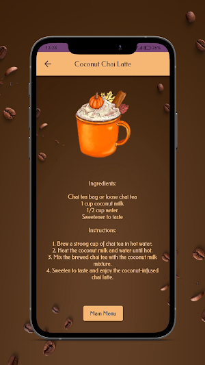 Chai Latte Recipes Screenshot 2