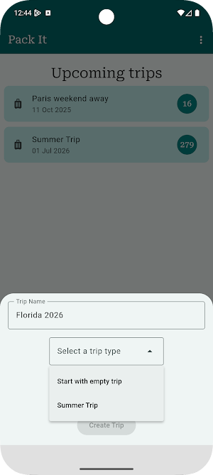 Pack4Trips Screenshot 3