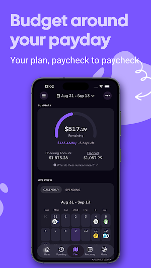 Payday Planner App - MoneyMap Screenshot 1