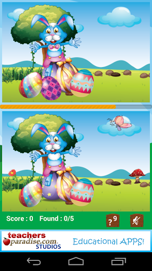 Easter Spot Differences Game Screenshot 3