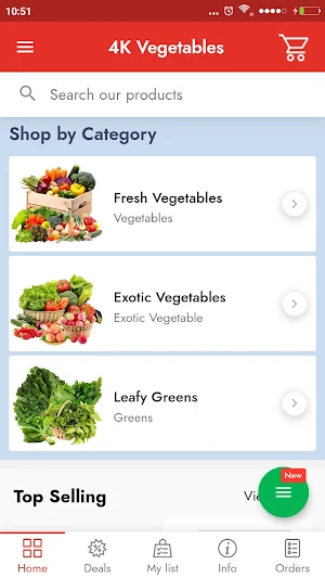 4K Vegetables Screenshot 1