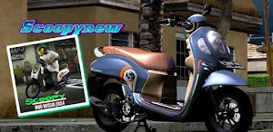 mod bussid motor scoopy Screenshot 3